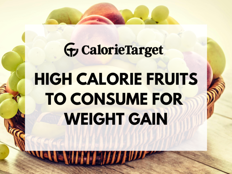 High Calorie Fruits to Consume for Weight Gain