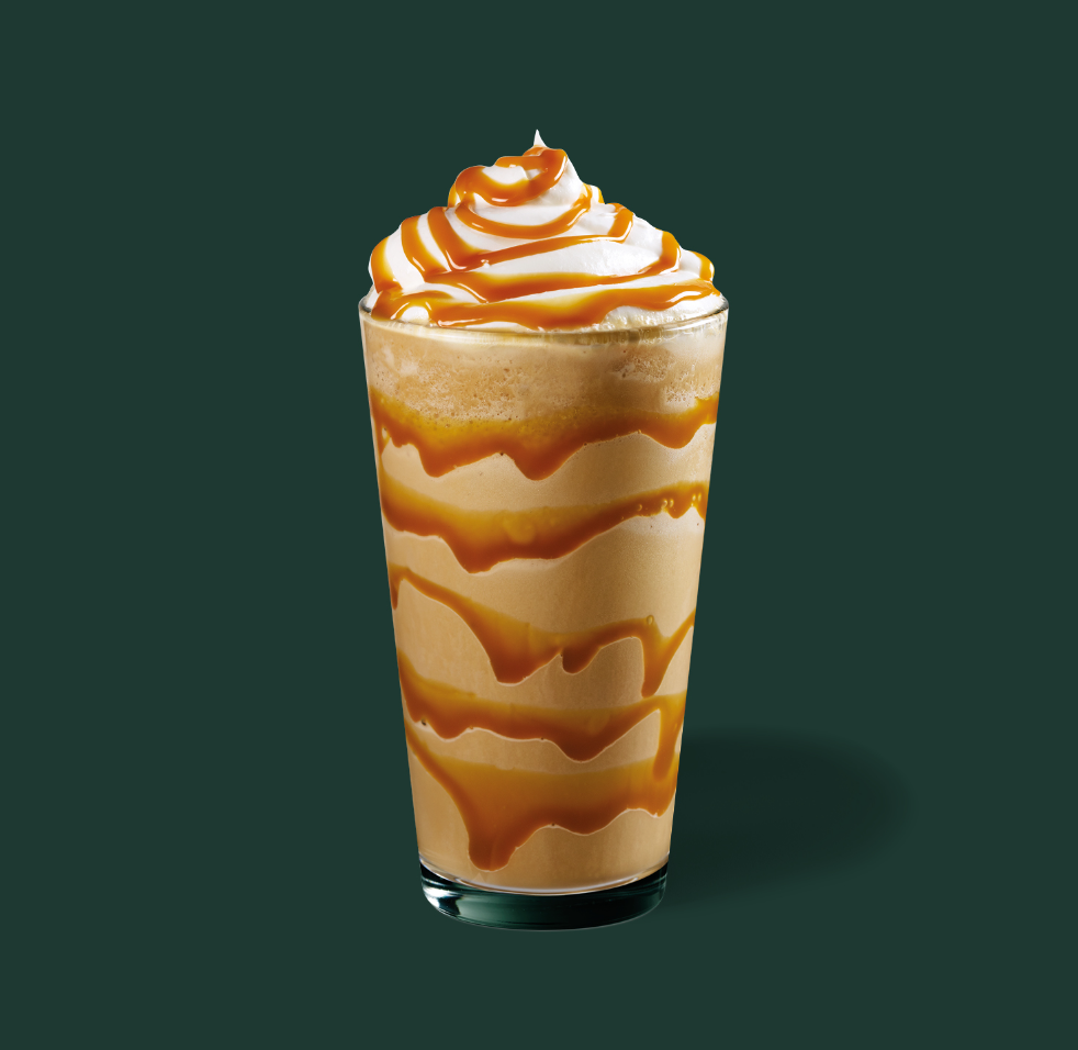 Starbucks Caramel Frappuccino Light Blended Beverage