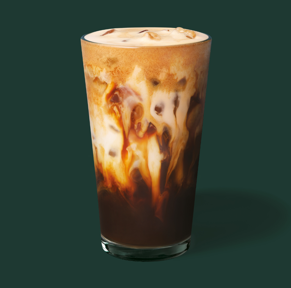 Iced Brown Sugar Oat Milk Shaken Espresso