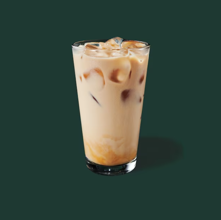 Iced Starbucks Blonde Vanilla Latte